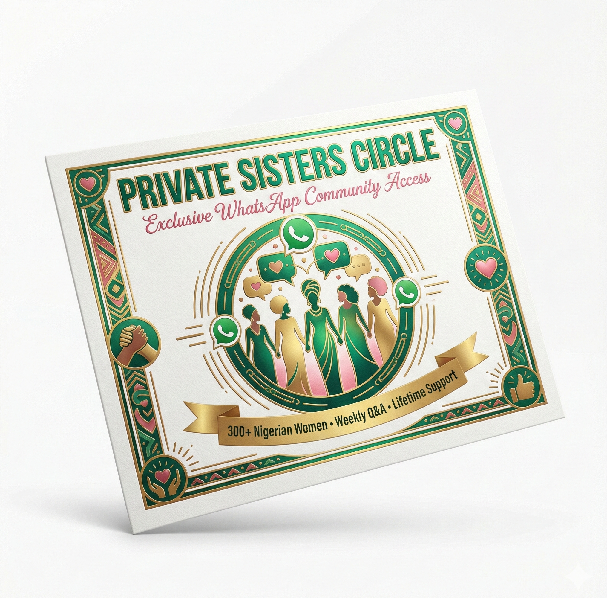 Mama Uloaku's Inner Circle 3D Mockup